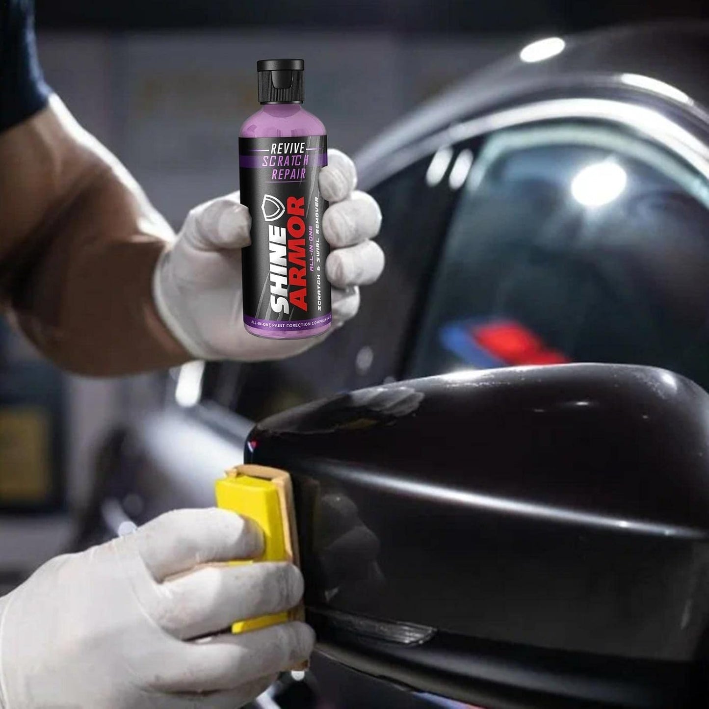 Kit de revestimiento cerámico 3 en 1 para arañazos de coche